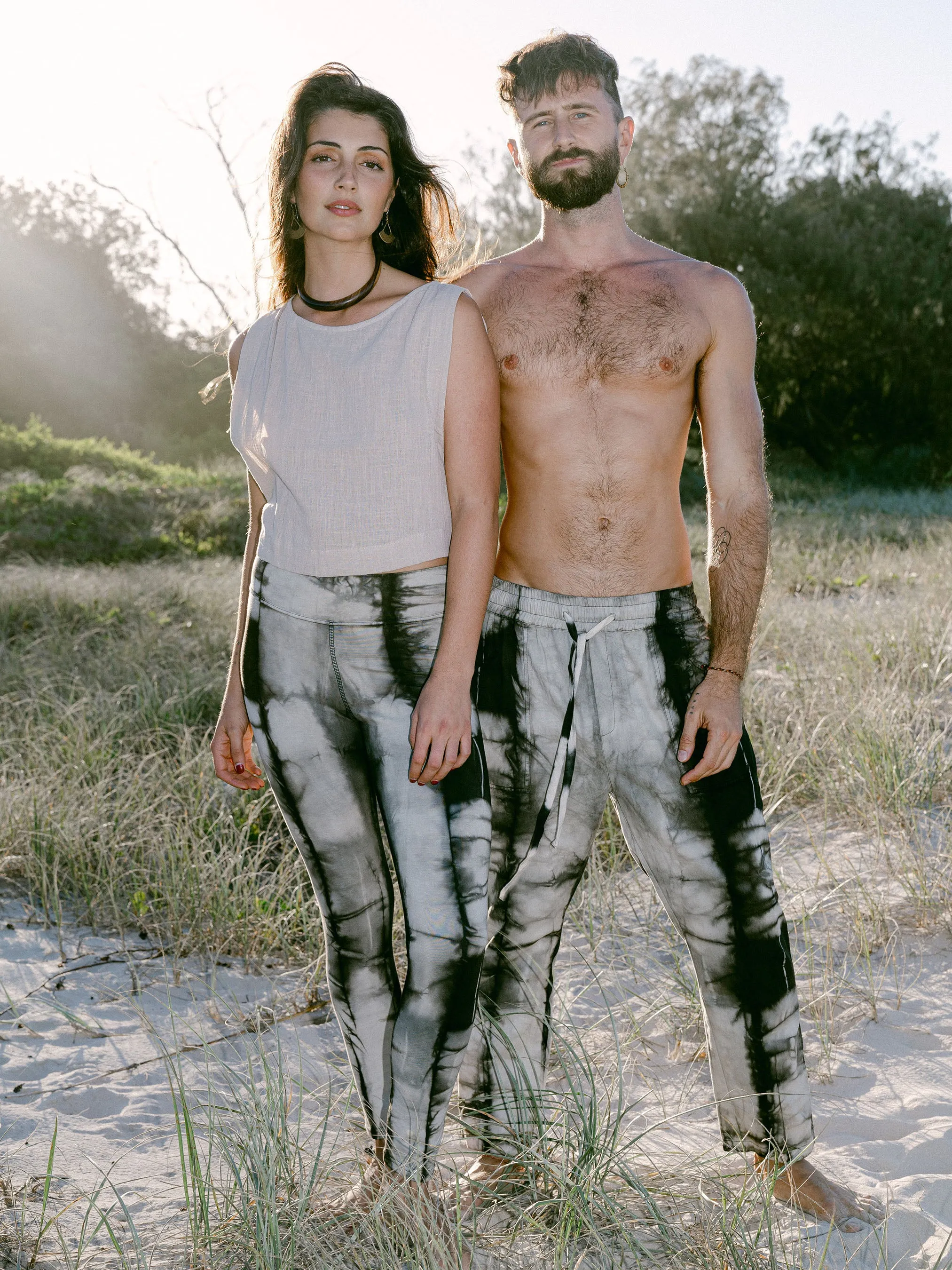 Twill pants - plant dye