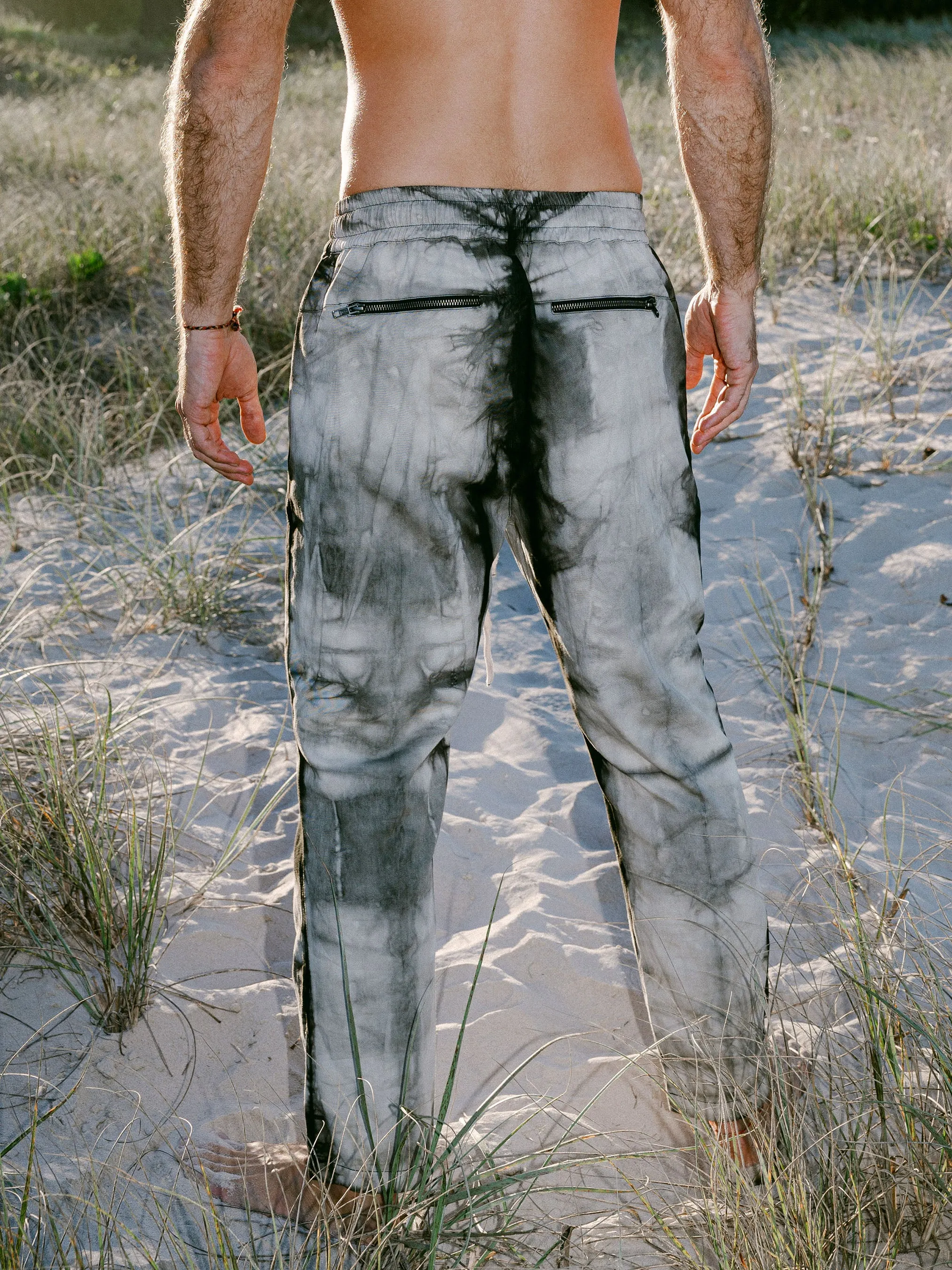 Twill pants - plant dye