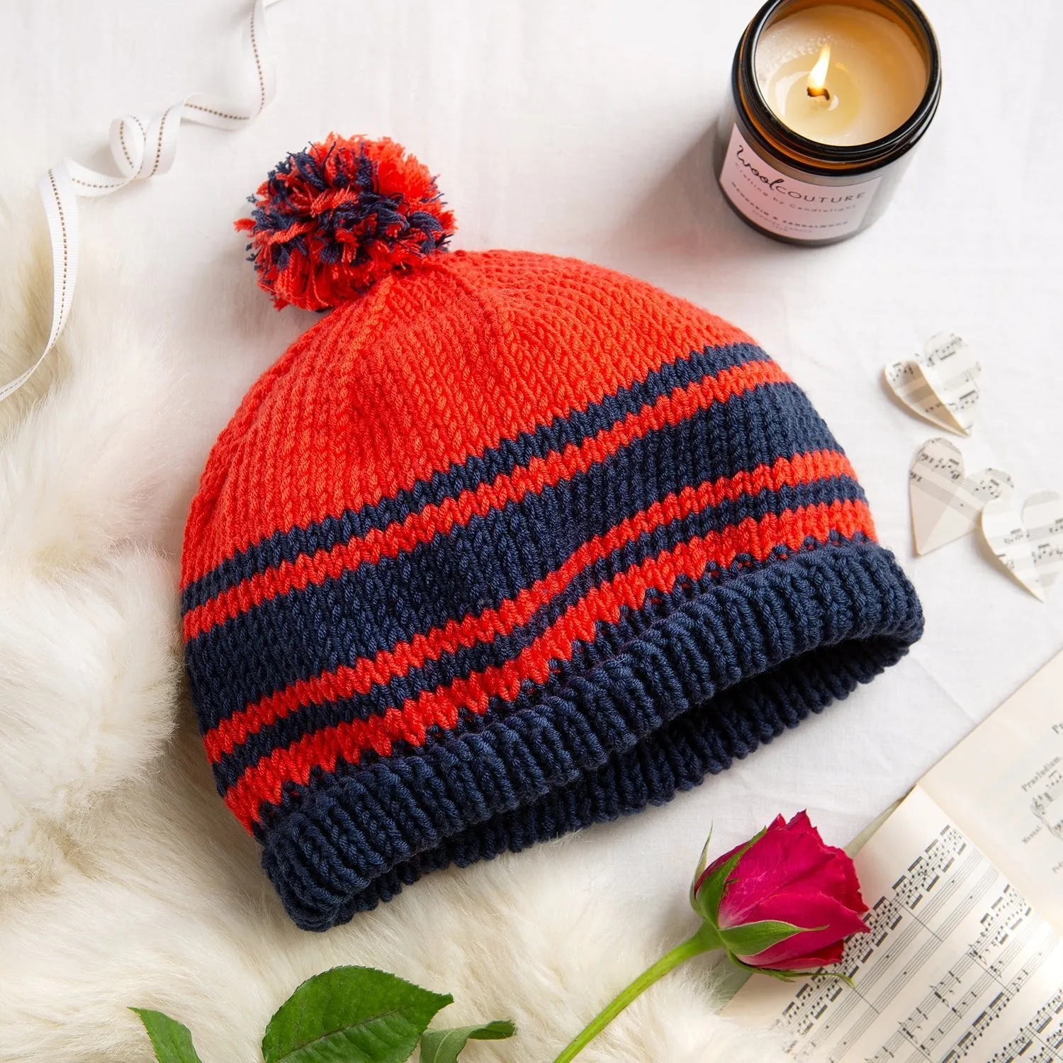 Unisex Hat Knitting Kit