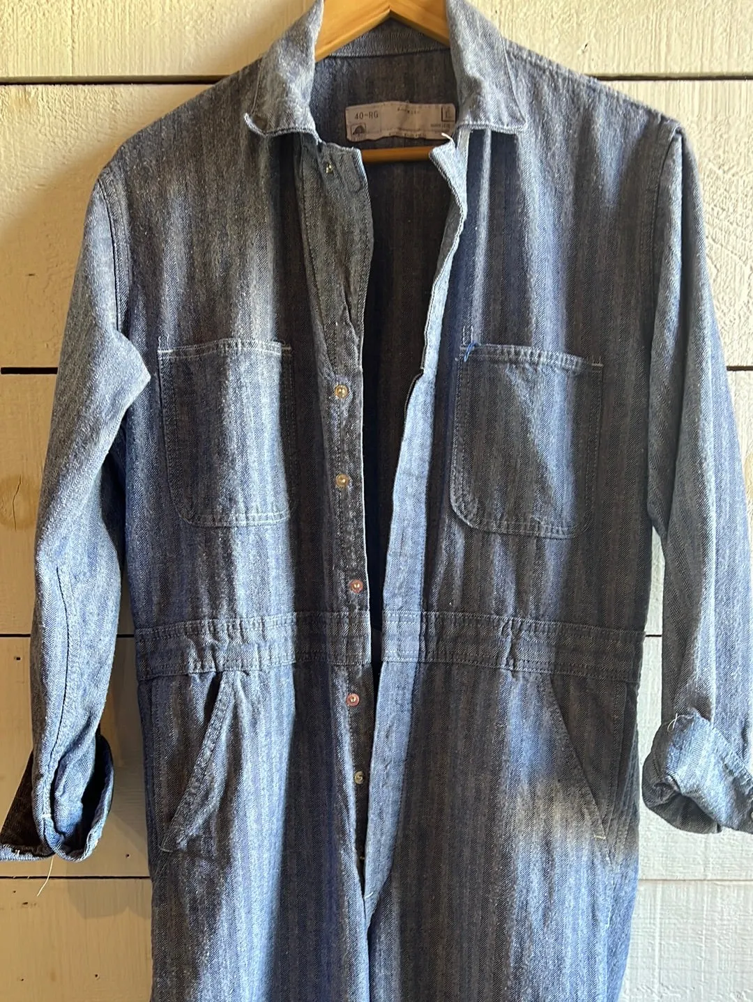 Vintage Herringbone Coveralls