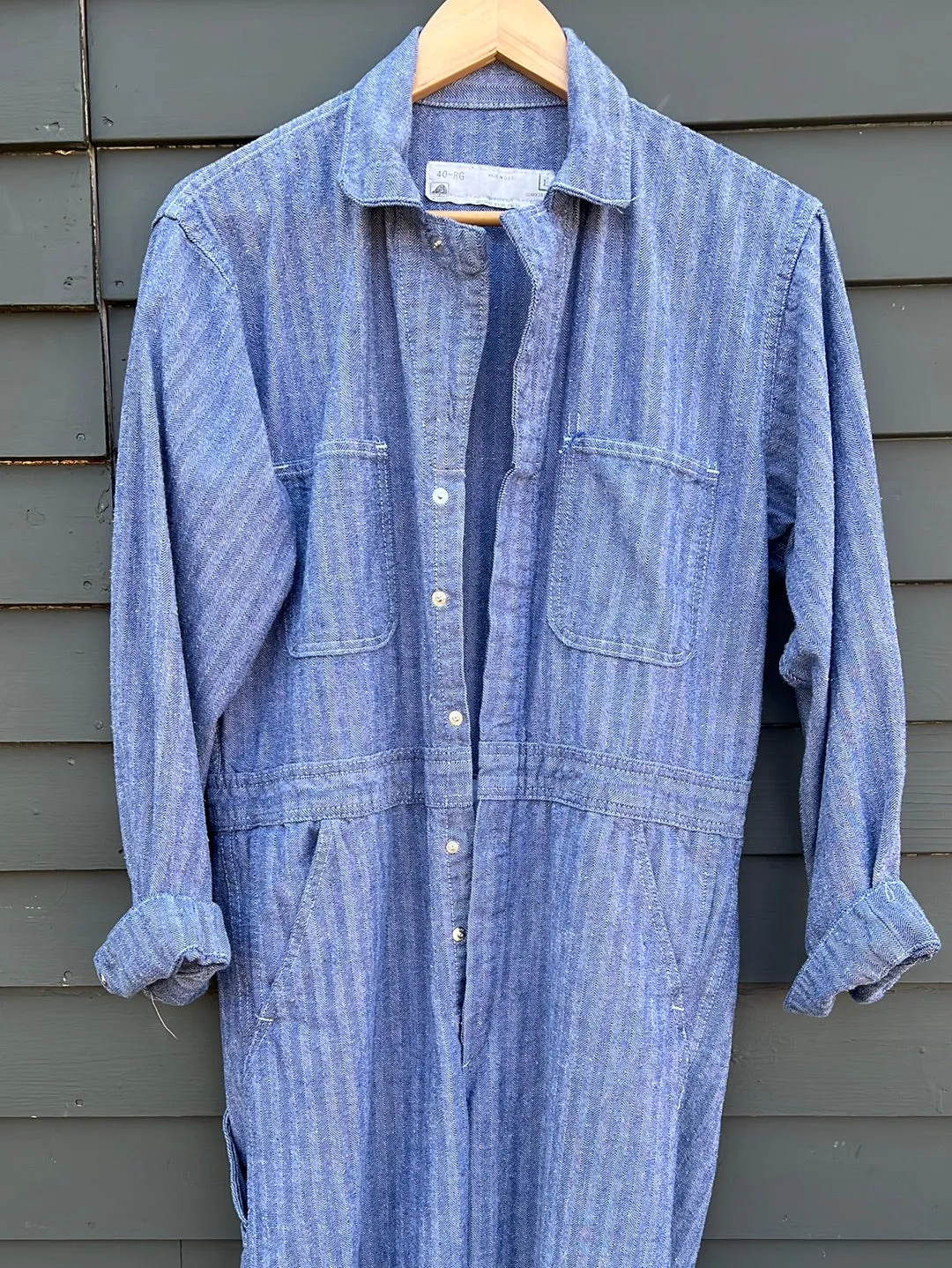 Vintage Herringbone Coveralls