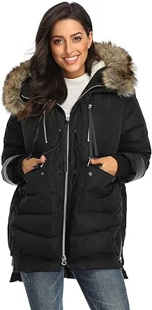 Warm Parka Down Fur Coat