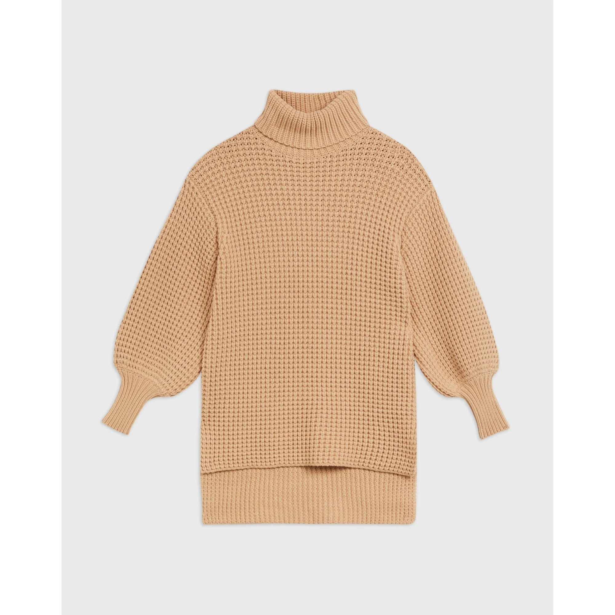 Women Wmk-Reiignn-Long Sweater - Camel